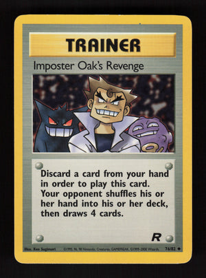 Imposter Oak's Revenge 76/82 - Team Rocket
