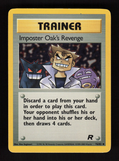 Imposter Oak's Revenge 76/82 - Team Rocket