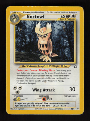 Noctowl 42/111 - Neo Genesis