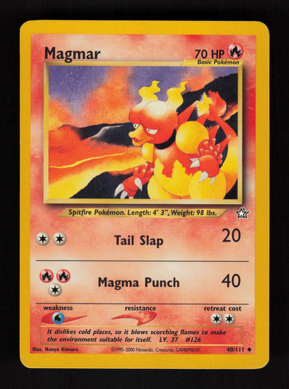 Magmar 40/111 - Neo Genesis