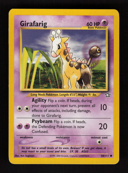 Girafarig 58/111 - Neo Genesis