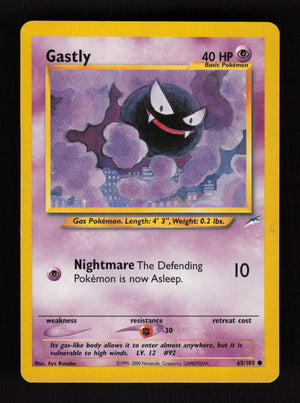 Gastly 65/105 - Neo Destiny