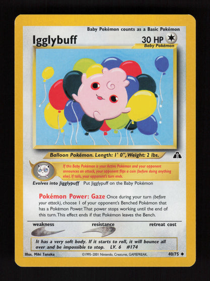 Igglybuff 40/75 - Neo Discovery