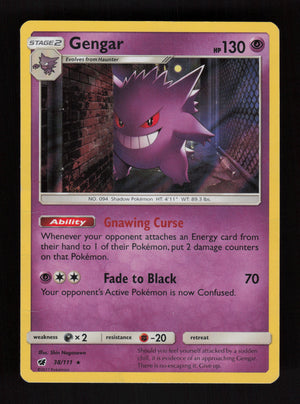 Gengar 38/111 - non holo - Crimson Invasion
