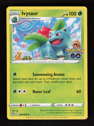 ivysaur 002/078 - Pokémon Go