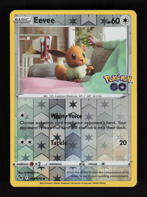 Eevee 054/078 - Reverse Holo - Pokémon Go