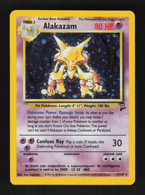 Alakazam 1/130 - Holo - Base Set 2