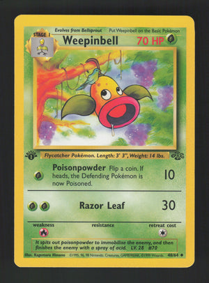 Weepinbell 48/62 - 1st Edition - Fossil
