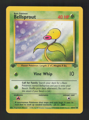 Bellsprout 49/62 - 1st Edition - Jungle