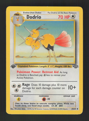 Dodrio 34/64 - 1st Edition - Jungle