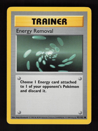 Energy Removal 92/102 - Base