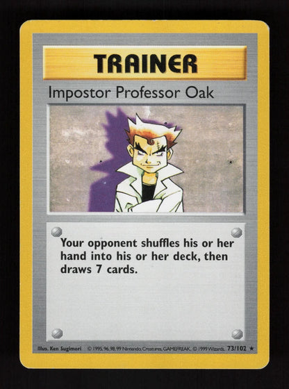 Impostor Professor Oak 73/102 - Base