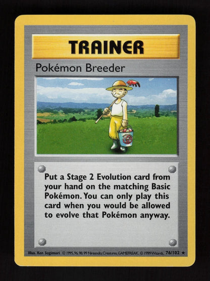 Pokémon Breeder 76/102 - Base