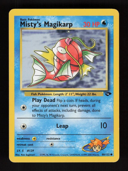 Misty's Magikarp 88/132 - Gym Challenge