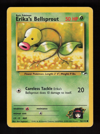 Erika's Bellsprout 76/132 - Gym Heroes
