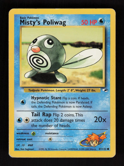 Misty's Poliwag 87/132 - Gym Heroes