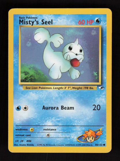 Misty's Seel 88/132 - Gym Heroes