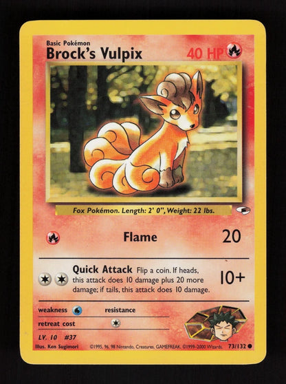 Brock's Vulpix 73/132 - Gym Heroes