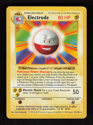 Electrode 21/102 - Shadowless - Base Set