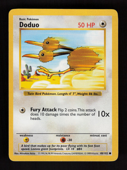 Doduo 48/102 - Shadowless - Base Set
