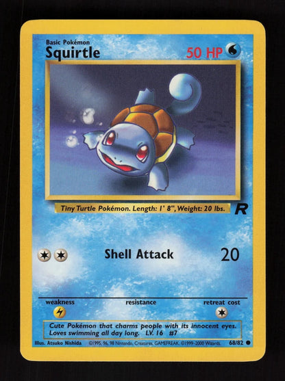 Squirtle 68/82 - Team Rocket