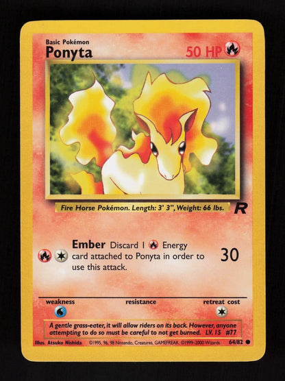 Ponyta 64/82 - Team Rocket