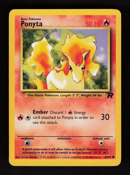 Ponyta 64/82 - Team Rocket