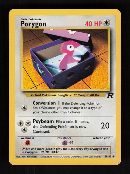 Porygon 48/82 - Team Rocket