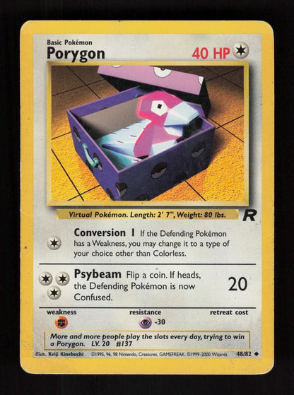 Porygon 48/82 - Team Rocket