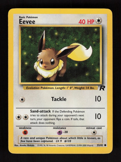 Eevee 55/82 - Team Rocket