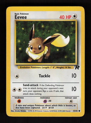 Eevee 55/82 - Team Rocket