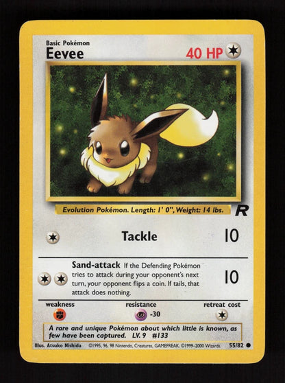 Eevee 55/82 - Team Rocket
