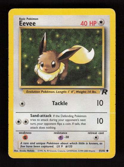 Eevee 55/82 - Team Rocket