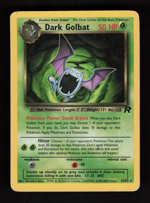 Dark Golbat 24/82 - Team Rocket