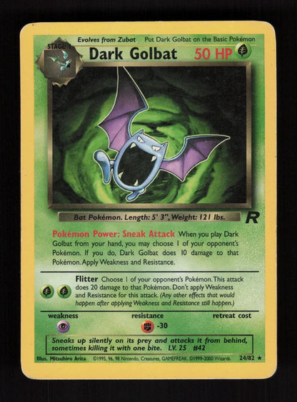 Dark Golbat 24/82 - Team Rocket
