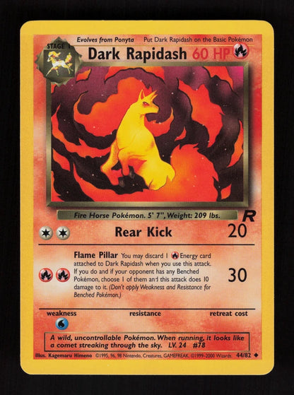 Dark Rapidash 44/82 - Team Rocket