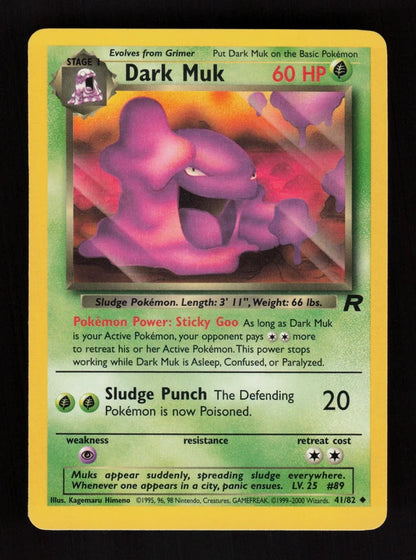 Dark Muk 41/82 - Team Rocket
