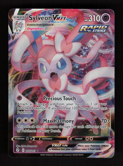 Sylveon VMAX 75/203 - Evolving Skies