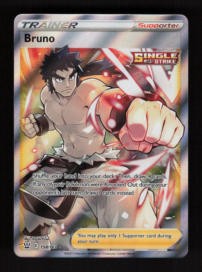 Bruno 158/163 - Battle Styles