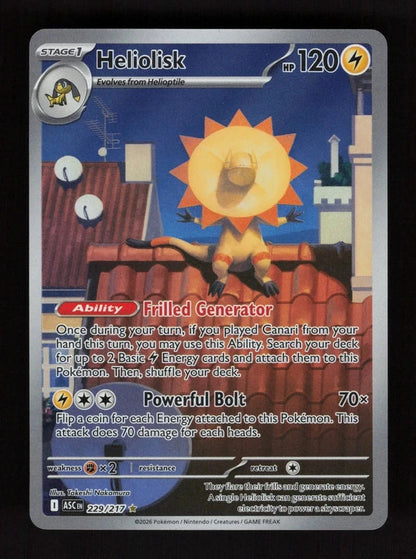 Heliolisk 229/217 - Illustration Rare - Ascended Heroes