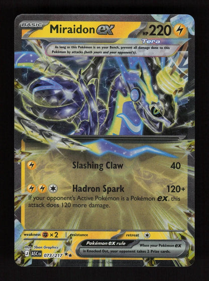 Miraidon ex 73/217 - Ascended Heroes