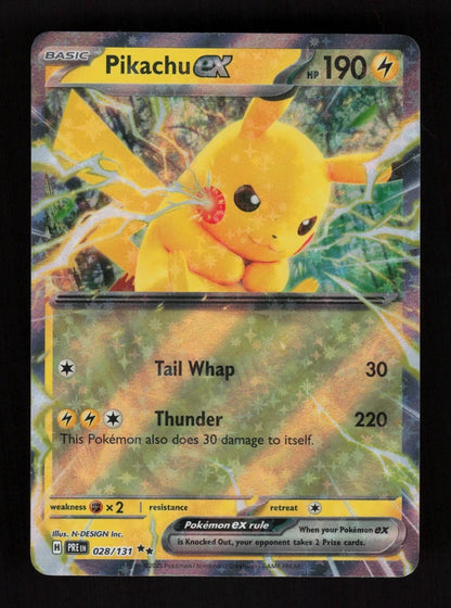 Pikachu ex 28/131 -  Prismatic Evolutions