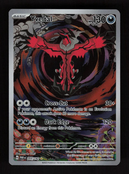 Yveltal 205/182 - Illustration Rare - Paradox Rift