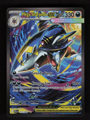 Mega Sharpedo ex 127/94 - Special Illustration Rare - Phantasmal Flames