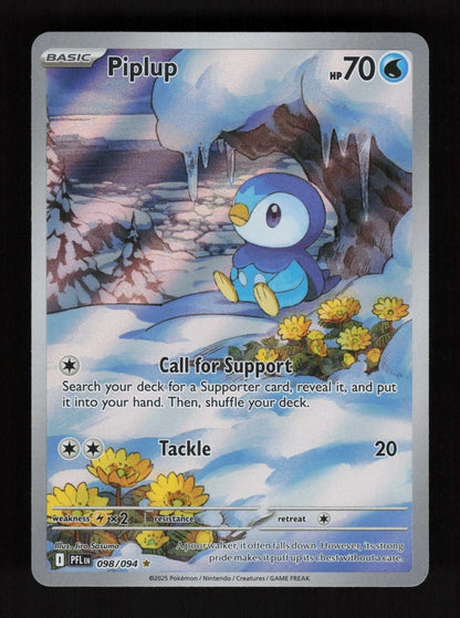 Piplup 98/94 - Illustration Rare - Phantasmal Flames