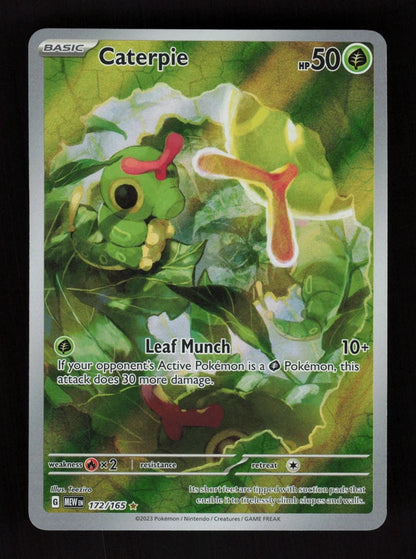 Caterpie 172/165 - Illustration Rare - 151