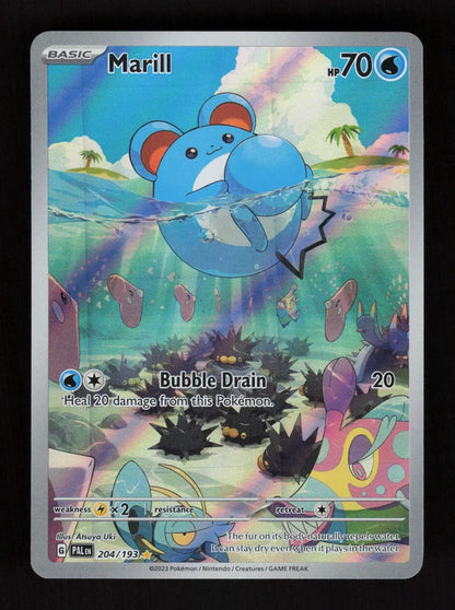 Marill 204/193 - Illustration Rare - Paldea Evolved