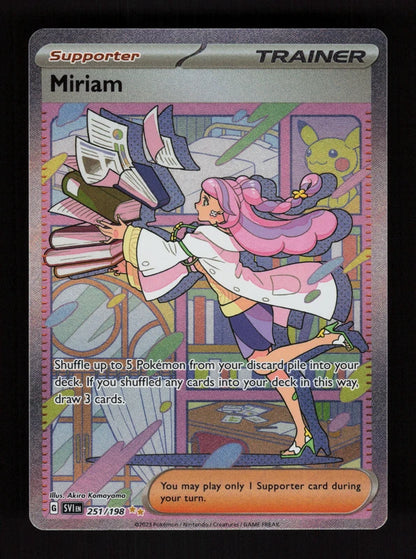 Miriam 251/198 - Special Illustration Rare - Scarlet & Violet