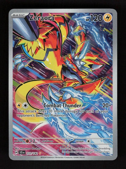 Zeraora 151/142 - Illustration Rare - Stellar Crown