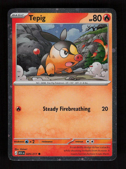 Tepig 29/217 - Cosmos Holo - Ascended Heroes